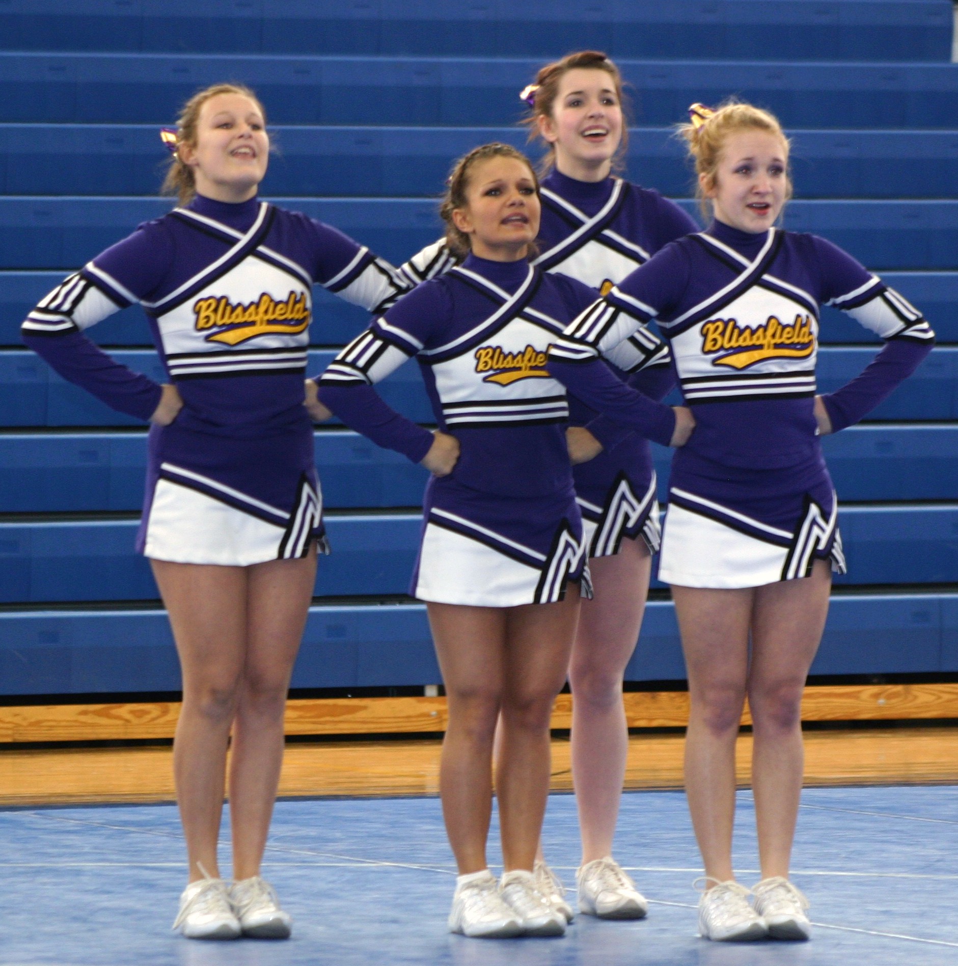 Blissfield Competitive Cheer: Adrian Invitational