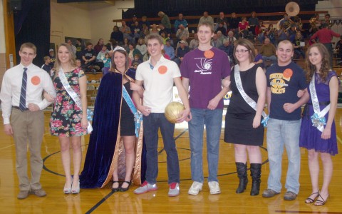 Miss and Mr. Whiteford crowned
